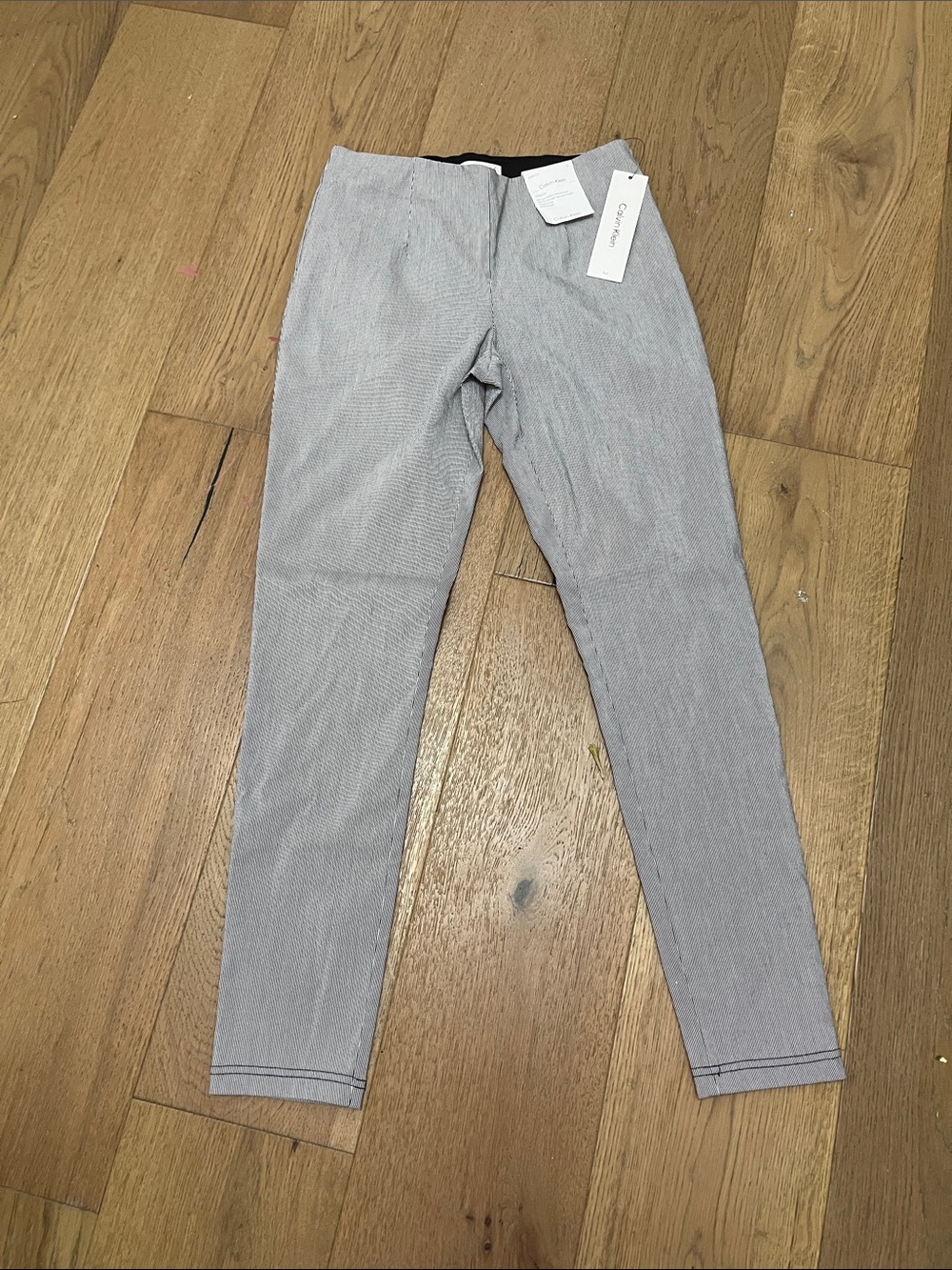 Calvin Klein woman’s Light Gray Tapered Dress Pants